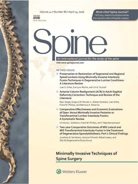 Spine cover